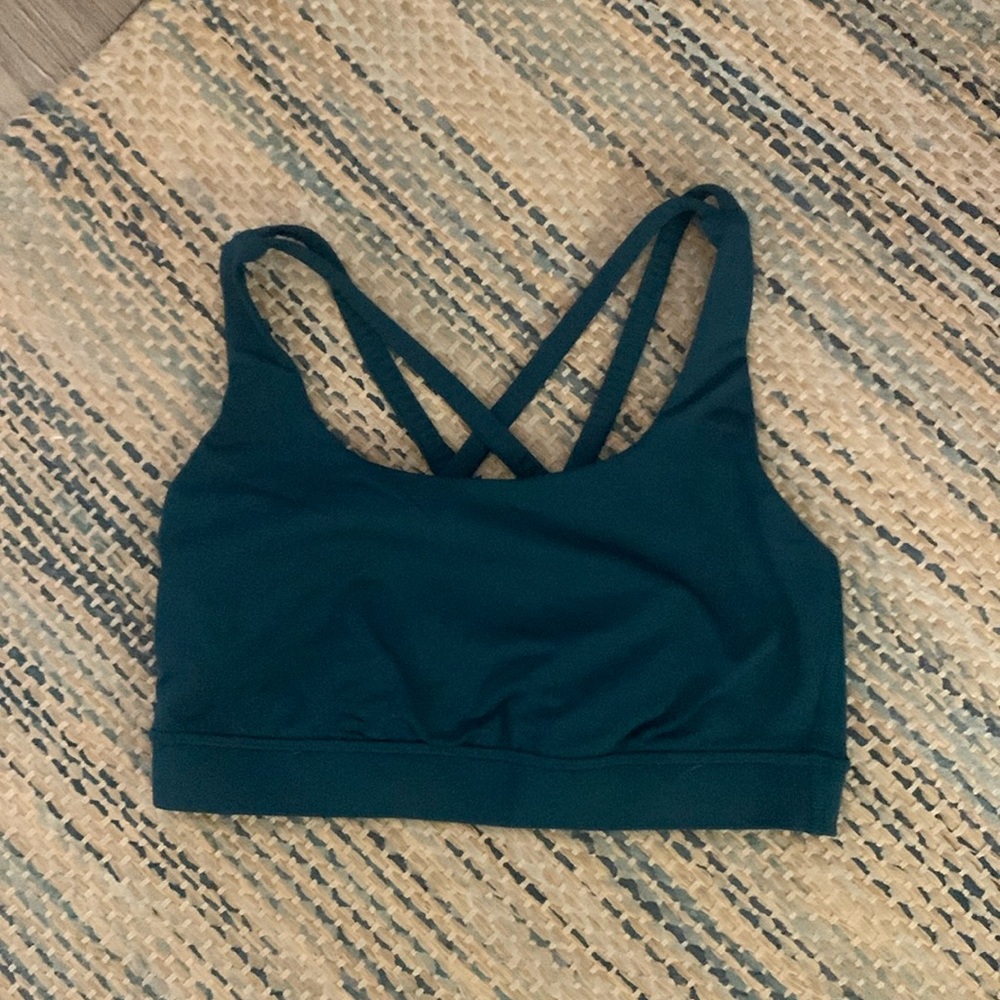 Lululemon sports bra, blue, size 2